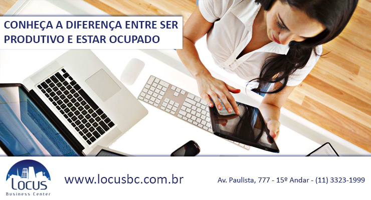 Conheça a diferença entre produtivo e ocupado