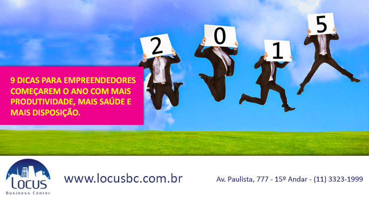 Resoluções de ano novo para empreendedores