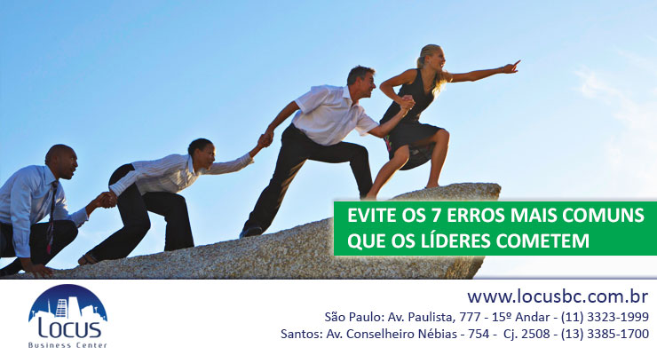 Evite os 7 erros mais comuns dos líderes