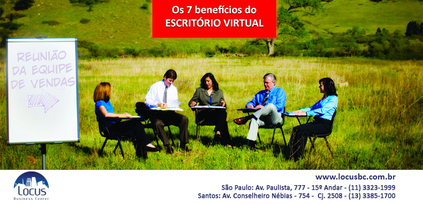 Os 7 benefícios do escritório virtual