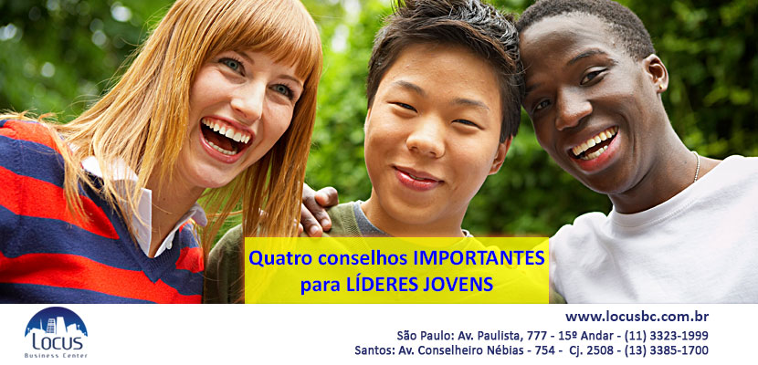 Quatro conselhos importantes para líderes jovens