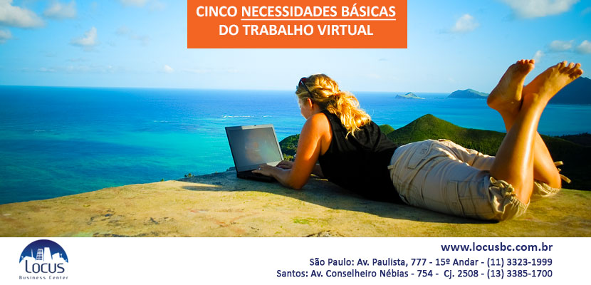 Conheça as 5 necessidades básicas do trabalho virtual