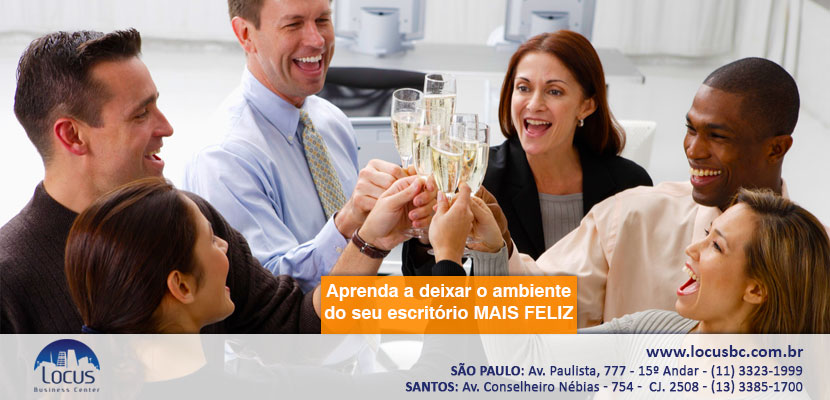 Aprenda a deixar o ambiente do seu escritório mais feliz