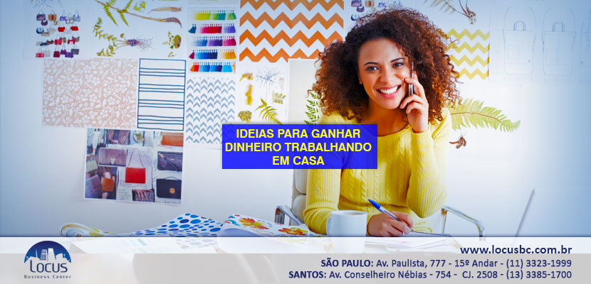 Ideias para ganhar dinheiro trabalhando em casa