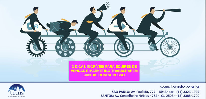 3 dicas incríveis para equipes de vendas e marketing