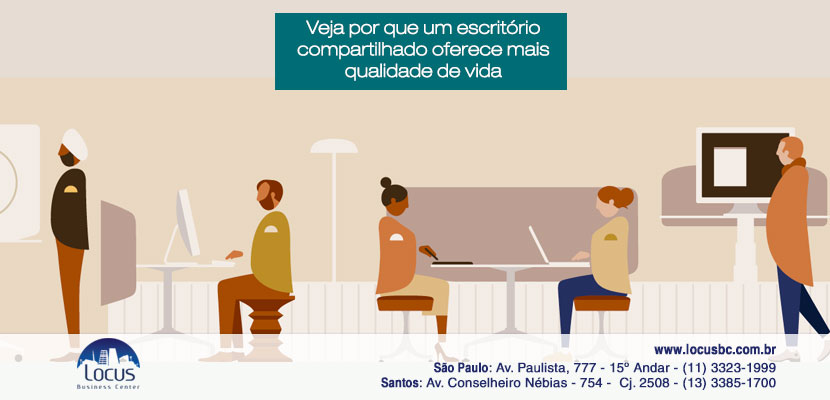 Escritório compartilhado: mais qualidade de vida para você