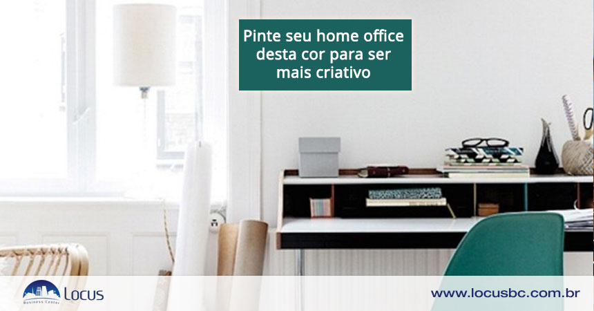 Pinte seu home office desta cor para ser mais criativo