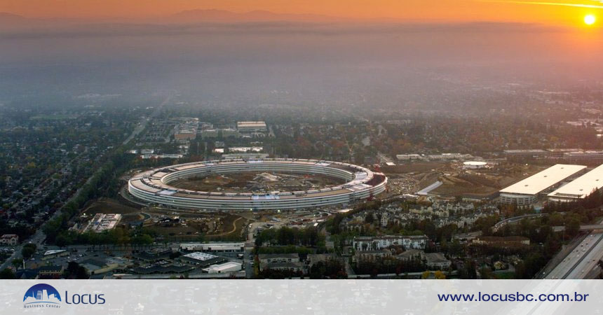 Novo prédio da Apple mostra modelo de escritório do futuro